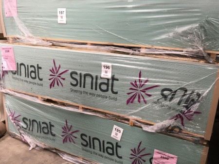 Wind plaster, brand: Siniat