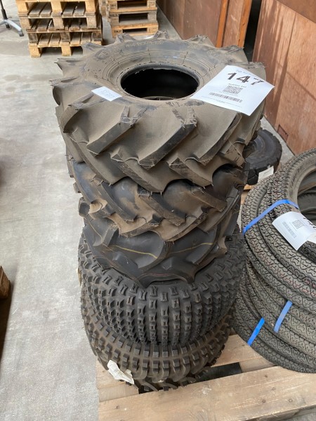 4 pieces. spare tires