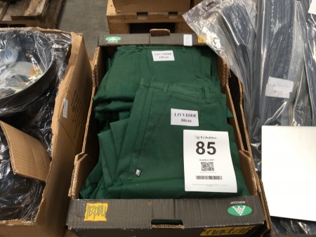 26 stk. grønne arbejdsbukser