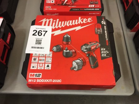 Milwaukee drill, model: M12 BDDXKIT-202C