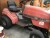 Converted garden tractor for sweeper, brand: Massey Ferguson
