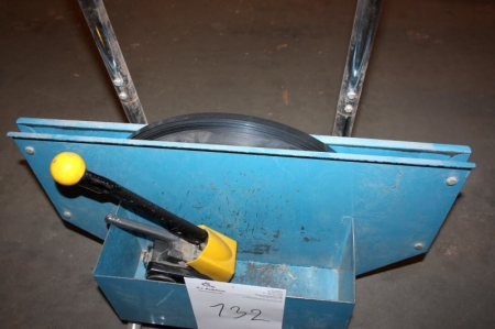 Strapping cart with strapper, FP