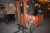 Forklift, gas. Jelau 2000. Max. lifting capacity: 2000 kg. Hours: 8004. Almost new tires