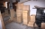 Lot finished items on 9 pallets + 9 pallets boxes / drawers, etc.