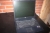 El-hæve/sænke skrivebord + reol + stol + hængemappemøbel + Notebook PC: HP Compaq NX6110