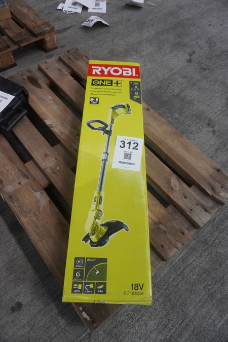 Cordless grass trimmer, brand: Ryobi
