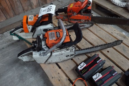 2 pcs. chainsaws, brand: STIHL, model: 042 AV & 026