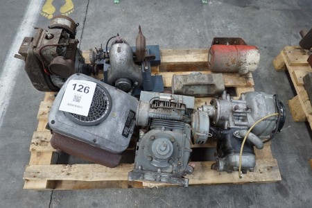 Lot of old engines etc.