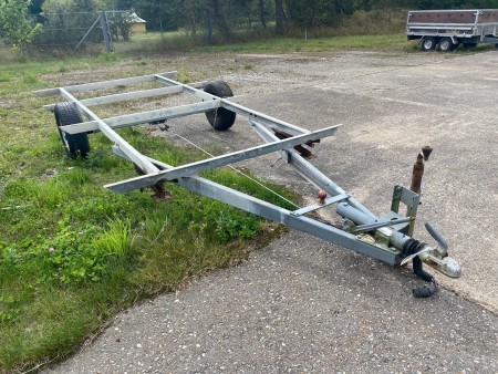 Chassis from a caravan, brand: Polarvagnen