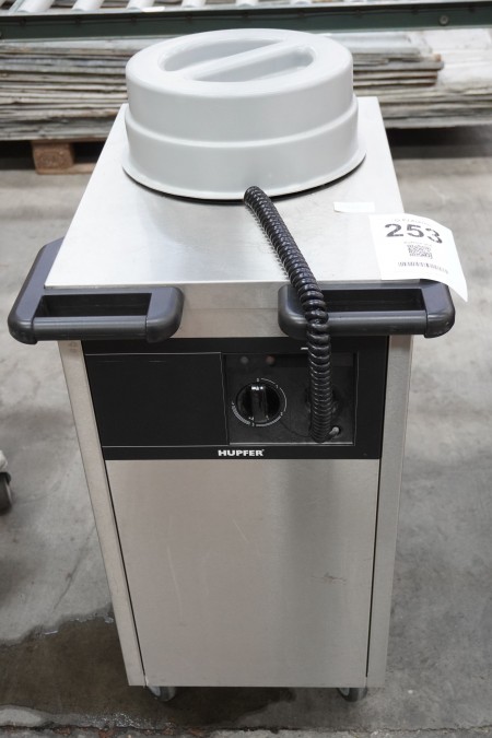 Plate dispenser with heat, brand: Hupfer, model: TEH-1 / V