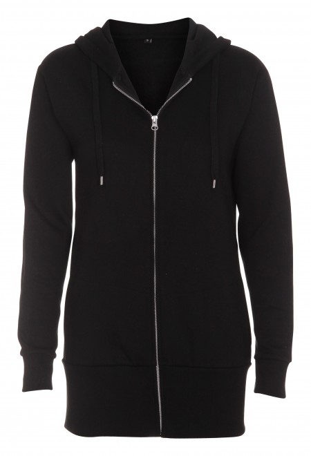 12 pcs. Lady hooded zip, oxford + 11 pcs. Lady hooded zip, black