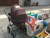 Stroller, playhouse for children and 2 pcs. mattresses