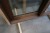 Schiebetür in Kebony, Holz / weiß, B179xH215 cm, Rahmenbreite 17,5 cm. Mit Nut zum Ausräumen. Modellfoto