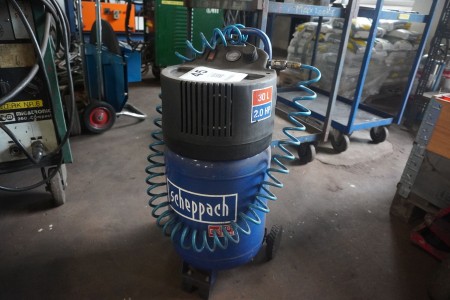 Kompressor, Mærke: Scheppach, Type: HC30V