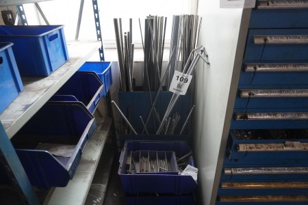 Lot of threaded rods