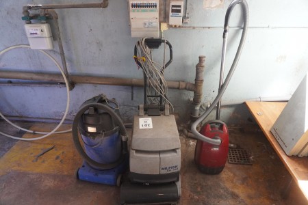 Floor washer + industrial vacuum cleaner & ordinary vacuum cleaner