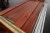 125.6 meters of hardwood patio boards