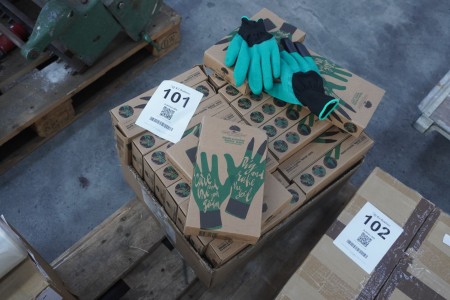 42 pairs of garden gloves with claw