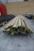 Lot of triangle moldings for roofing felt