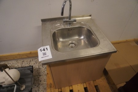 Washbasin with drawer section