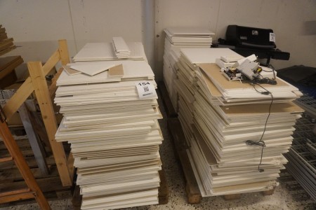 Large batch of ceiling tiles