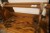 4 table tops with table frame in oak