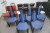 Large lot of different chairs