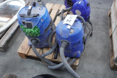 2 pcs. vacuum cleaners, brand: Nilfisk