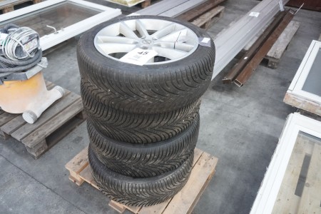 4 pieces. tires with rims, brand: Opel