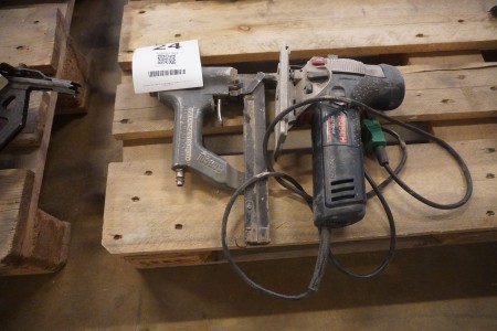 Staple gun + jigsaw, Brand: Bosch