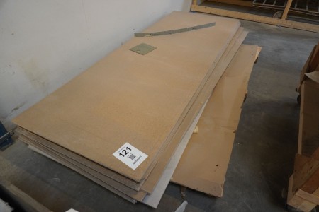 Various wooden boards