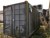 20-Fuß-Container als Spänecontainer aufgebaut inkl. Späneabsaugung