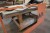 Arbeitstisch aus Holz inkl. verschiedene Clips