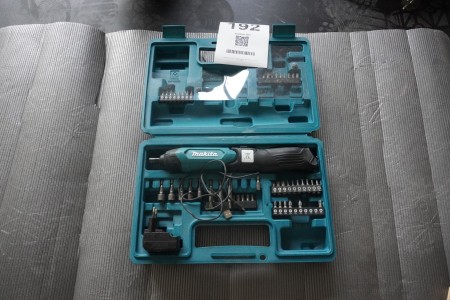 Cordless screwdriver, Brand: Makita, Model: DF001D