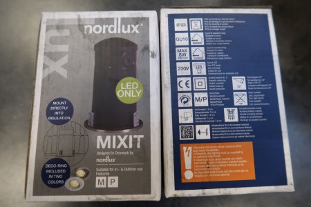 6 stk. indbygnings spot Nordlux Mixit