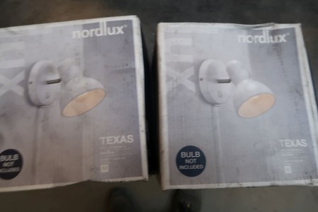 2 stk. væglamper Nordlux Texas