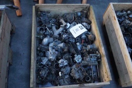 Large batch of carburetors