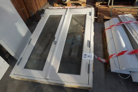 Window section with fence