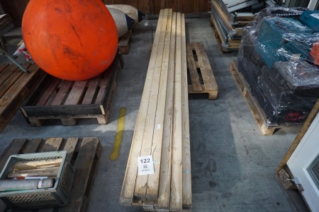 Lot of wooden planks