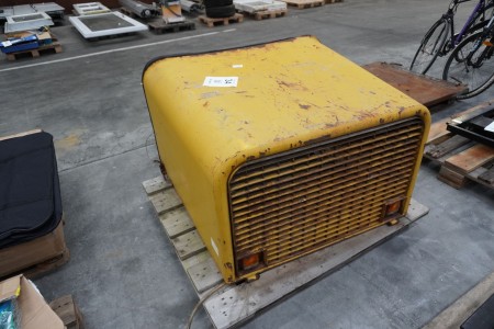 Front + radiator for Volvo bm860