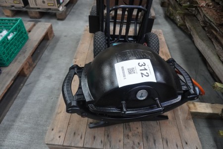 Portable gas grill, brand: Weber