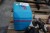 Cooling box, brand: Hella + Paint pump / spray system, brand: Graco