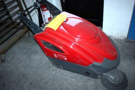 Floor Sweeper with manual, Lavapavimenti Sweeper 51 ET. Year of manufacture 2007. Charger