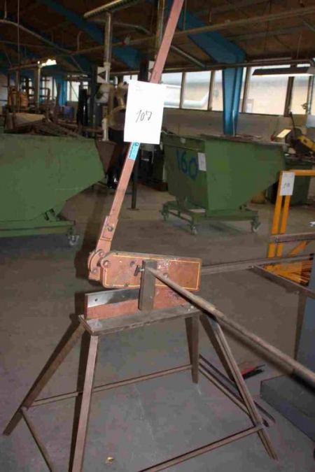 Steel bar cutter, Peddinghaus 2 BR4 300 + stand