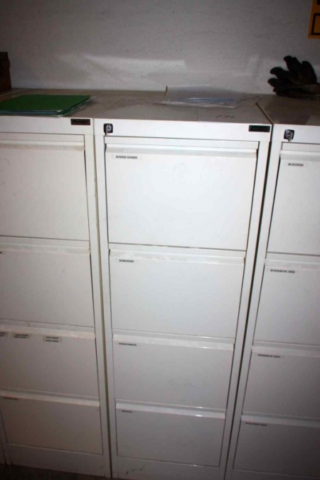 Filing cabinet, 4 drawers