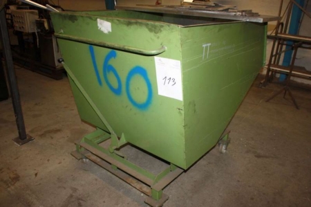 Tilting Container without content, approx. 1,000 liters