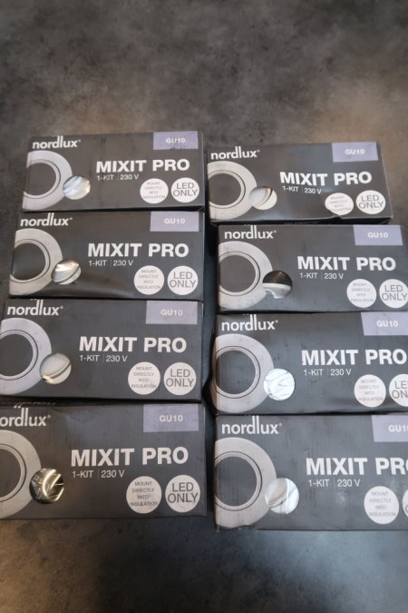 8 pcs. spot Nordlux mixit pro