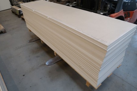 50 sheets of plasterboard