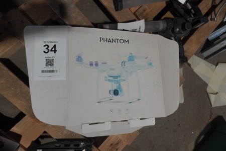 Drone, mærke: DJI, model: Phantom