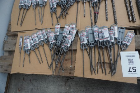 32 pcs. hammer drill, brand: Bosch